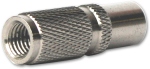 Fiche m�tallique m�le 9.52mm � visser sur c�ble 7mm, lot de 5