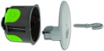 Boite cloison s�che luminaire centre diam�tre 67 mm Bizline R box