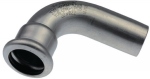 Coude � sertir 90� - Tube Acier Inoxydable - M�le / Femelle 22 mm - Comap Xpress