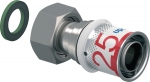 Raccord � sertir - Ecrou libre femelle - S-Press PLUS - 25 vers 3/4 - Uponor 1070606