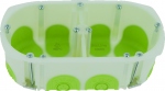 Bo�te encastrement - BBS - 2 Postes - Diam�tre 67 mm - Profondeur 50 mm - Bizline 550250