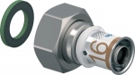 Raccord � sertir - Ecrou libre femelle - S-Press PLUS - 16 vers 3/4 - Uponor 1070603