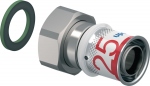 Raccord � sertir - Ecrou libre femelle - S-Press PLUS - 25 vers 1 Pouce - Uponor 1070607