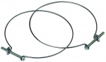 Collier de serrage - A fil - Diamtre 150 mm - Lot de 10 - Aldes 11094650