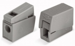 Borne pour luminaires - Wago - 1 conducteur - 2.5 mm� - Gris