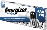 Pile lithium Energizer Ultimate - AAA - boite de 10 - Energizer 343533