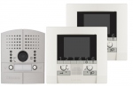 .Kit vid�o couleur Polyx Compact platine � encastrer 2 appels