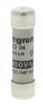 Fusible cartouche cylindrique - 8 x 32 - 4 Amp�res