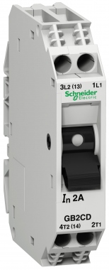 Disjoncteur de controle - Schneider - Phase / Neutre - 0.5 Amp�re - Schneider electric GB2CD05