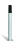 Colonette en aluminium anodis� - Hauteur 500 mm - Came 001DIR-L
