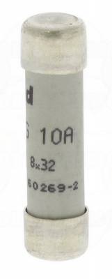 Fusible cartouche cylindrique - 8 x 32 - 10 Amp�res