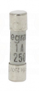 Fusible cartouche cylindrique - 5 x 20 - 1 Amp�re