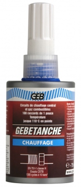 R�sine pour �tanch�it� chauffage - Geb GEBETANCHE - Flacon de 75 ml - Geb