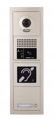 Platine de rue - Vid�o - Modulaire - 1 Bouton - Aiphone GTBVH1P