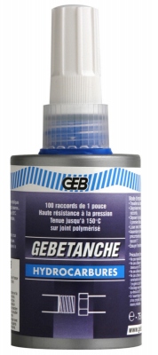 R�sine pour �tanch�it� hydrocarbures - Geb GEBETANCHE - Flacon de 75 ml - Geb