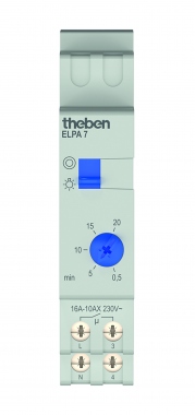 Minuterie �lectronique - 30s � 20 minutes - ELPA 7 - THEBEN 0070002
