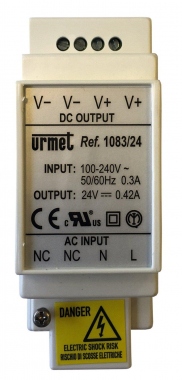 Alimentation - 24 Volts - DC - 0.42A - Urmet 1083/24