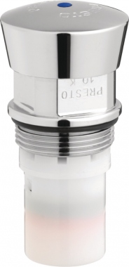 T�te interchangeable - Pour robinet lavabo - EF - Chrom� - Presto 01028
