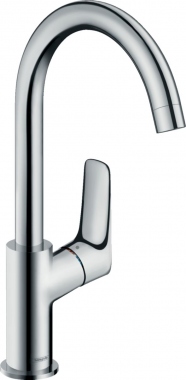Mitigeur de lavabo - HG Logis 210 - Bec haut orientable sur 120 degr�s - Hansgrohe 71130000