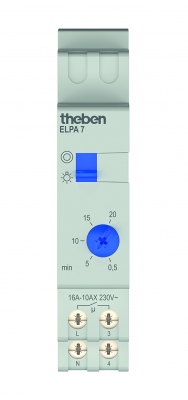 Minuterie �lectronique - 30s � 20 minutes - ELPA 7 - THEBEN 0070002