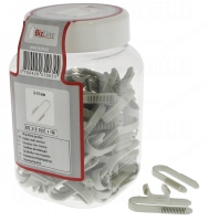 Cheville pontet pour cable ou gaine de 3 � 13 mm