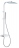 Colonne de douche - Domino - Avec mitigeur thermostatique - Carr� - Chrom�e - Alterna B36630-3