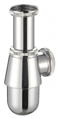 Siphon de bidet - Laiton Chrom� - Petit Culot - 33 x 42 - Alterna A181-C