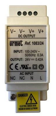 Alimentation - 24 Volts - DC - 0.42A - Urmet 1083/24