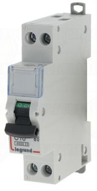 Disjoncteur 16A 4.5kA courbe C phase neutre Legrand DNX3 � vis
