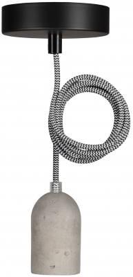 Luminaire suspendu - Bailey Bern - E27 - 1.5 M�tres - B�ton - Bailey 141473