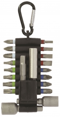 Embouts de vissage clipsable � la ceinture - Coffret de 15 - Bizline