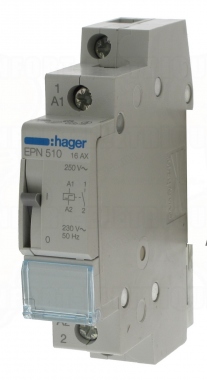 Tlrupteur standards  vis 230V 1P 16A 1M Hager EPN510