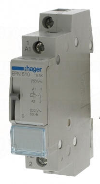 T�l�rupteur standards � vis 230V 1P 16A 1M Hager EPN510