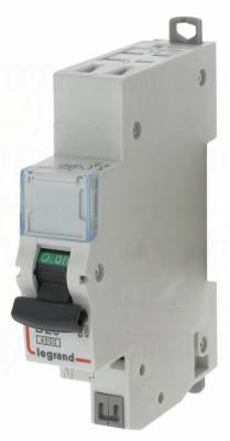Disjoncteur 20A 4.5kA courbe D phase neutre Legrand DN3 auto