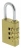 Cadenas de 30 mm en laiton � combinaison
