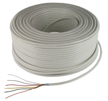 Cable Alarme Souple - 6 x 0,22 mm - Couronne de 100 m�tres