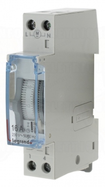Horloge journali�re 1 contact NO - Legrand 412790