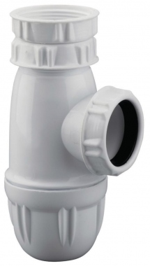 Siphon �vier - Blanc - R�glable - NF - Sortie 40 mm - Altech 75030000134