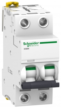 Disjoncteur - Schneider Acti9 IC60N - 2 P�les - 25 Amp�res - Courbe B - A9F76225