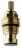 T�te nue � clapet - Long Life - Diam�tre 1/2 - Lot de 2 - Delabie 366815.2P