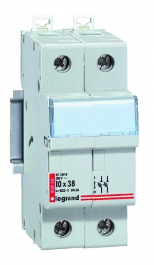 Coupe Circuit Legrand - 3P - 500V - Pour cartouche industrielle 10 x 38