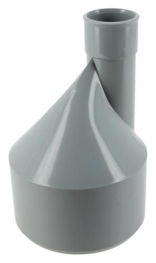 R�duction PVC - M�le / Femelle - Ext�rieure - Excentr�e - Diam�tre 100/32 mm - Nicoll UIT7