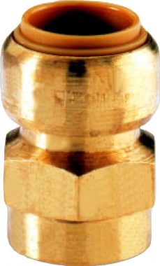 Manchon instantan - Tube Cuivre - Femelle 12 mm / Femelle  visser 15 x 21 mm - Comap Tectite
