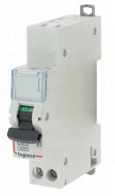 Disjoncteur 25A 4.5kA courbe D phase neutre Legrand DNX3 auto