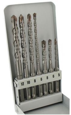 Coffrets de 7 forets b�ton SDS