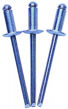 Rivet - alu et acier - 12.7 x 48 mm - Boite de 200 - Agi Robur 353031
