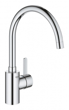 Mitigeur �vier - EUROSMART COSMO - Bec haut - Chrom� - Grohe 32845002