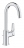 Mitigeur - Lavabo - Eurosmart - Taille L - Chrom� - Grohe 23537003
