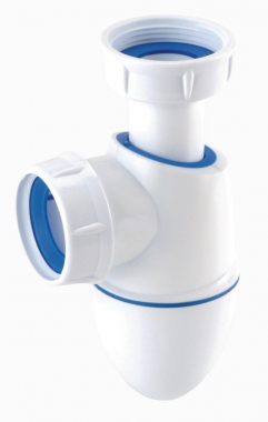 Siphon lavabo - bi mat 1 1/4 - Sortie diam�tre 40 mm - bm242 - Nicoll 0201283
