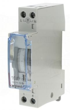 Horloge journali�re 1 contact NO - Legrand 412780
